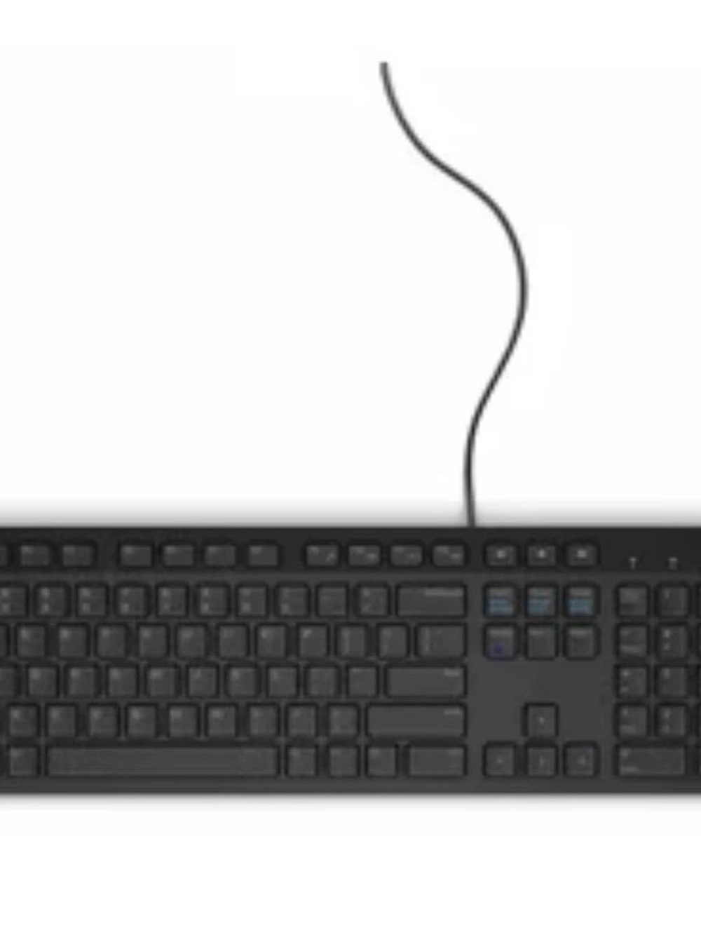 Dell Black Wired USB Full-Size Keyboard